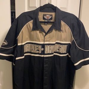 Harley Davidson dress shirt xxl